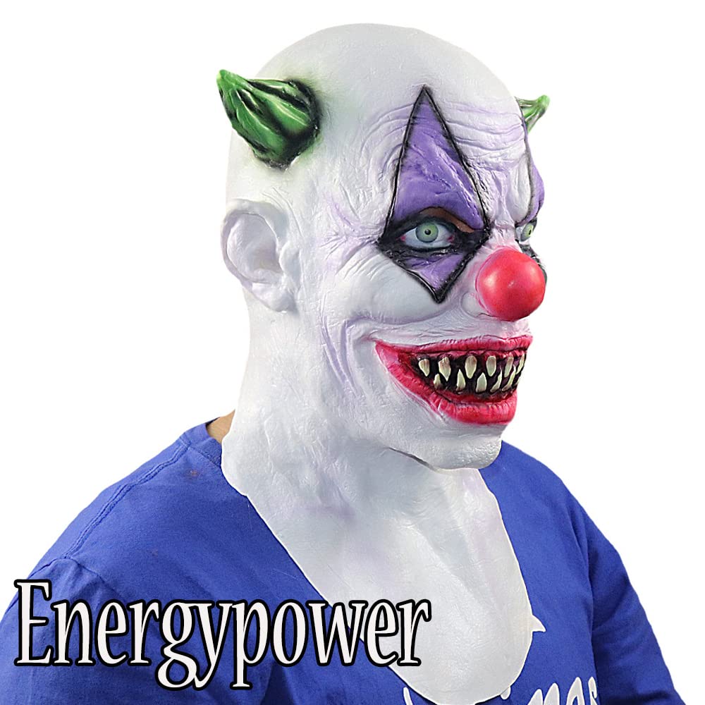 Amazon.co.jp: [EnergyPower] 仮装用ピエロマスク ハロウィン